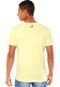 Camiseta Quiksilver Slim Fit Fallin Circle Photo Amarela - Marca Quiksilver