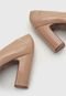 Scarpin Vizzano Verniz Nude - Marca Vizzano