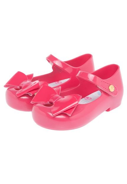 Sandália Pimpolho Laços Lisa Rosa Pink - Marca Pimpolho
