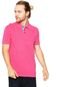 Camisa Polo Ellus Piquet Rosa - Marca Ellus