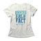 Camiseta Feminina Science Is Fact - Off White - Marca Studio Geek 