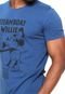 Camiseta Ellus Fine Mick Azul - Marca Ellus