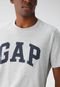 Camiseta GAP Reta Logo Cinza - Marca GAP