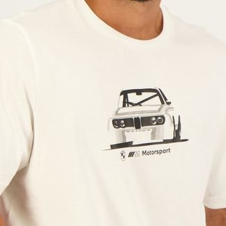 Camiseta Puma BMW MMS Graphic Branca