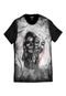 Camiseta Di Nuevo Caveira Mascarada  Skull  Preta - Marca Di Nuevo