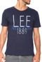 Camiseta Lee Estampada Azul - Marca Lee