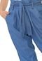 Calça Jeans Sommer Slim Cropped Clochard Azul - Marca Sommer