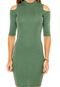 Vestido Habana Curto Off Shoulder Verde - Marca Habana