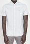 Camisa Aramis Slim Geométrica Branca/Azul-Marinho - Marca Aramis