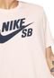Camiseta Nike SB Dry Dfct Logo Rosa - Marca Nike SB