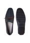 Mocassim Couro M. Officer Clean Azul - Marca M. Officer