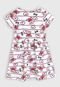 Vestido Brandili Infantil Ursinho Branco - Marca Brandili