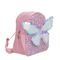 Bolsa Mochilinha Borboleta Asas Brilhante 3D Glitter Brilho Infantil Menina Bolsinha de Criança - Marca Pemania