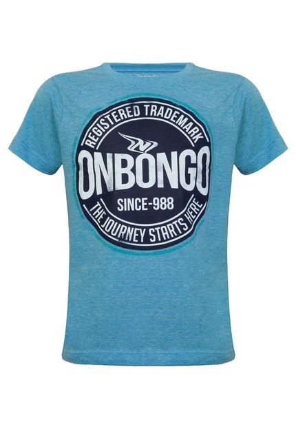 Camiseta Onbongo Teen Registered Azul - Marca Onbongo