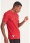 Camiseta NBA Estampada Chicago Bulls Casual Vermelha - Marca NBA