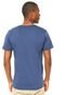Camiseta FiveBlu Basic Colors Decote V Azul - Marca FiveBlu