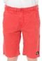 Bermuda Sarja Calvin Klein Jeans Chino Color Vermelha - Marca Calvin Klein Jeans
