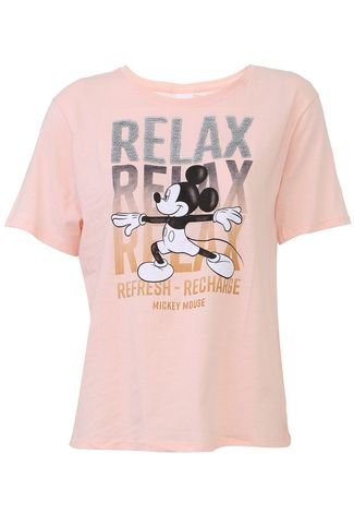 Blusa Cativa Disney Relax Rosa
