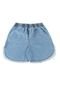 Short Mullet em Jeans Infantil Gloss Azul - Marca Gloss