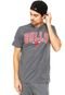 Camiseta New Era Chicago Bulls NBA Cinza - Marca New Era