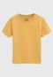 Camiseta Hering Kids Infantil Lisa Amarela - Marca Hering Kids