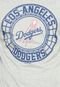 Camiseta New Era Mlb Pop Street Los Angeles Dodgers Cinza - Marca New Era