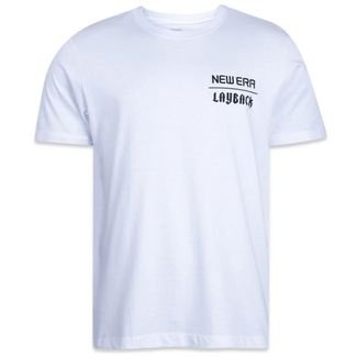 Camiseta New Era Regular Layback Branco