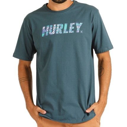 Camiseta Hurley Silk Hypnosis Masculina Verde - Marca Hurley