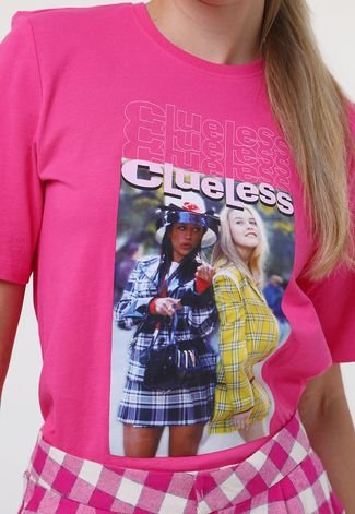 Blusa Only Clueless Rosa