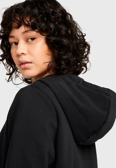 Poleron nike 2025 negro sin cierre
