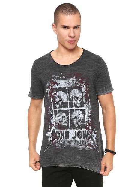 Camiseta John John Window Sk Cinza - Marca John John