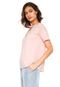 Blusa Calvin Klein Jeans Choker Rosa - Marca Calvin Klein Jeans