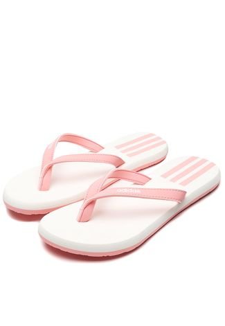 Chinelo adidas Performance Eezay Flip Flop Branco/Rosa