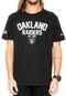 Camiseta New Era Okland Raiders Preta - Marca New Era