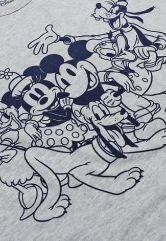 Camiseta Infantil GAP Mickey Mouse Cinza