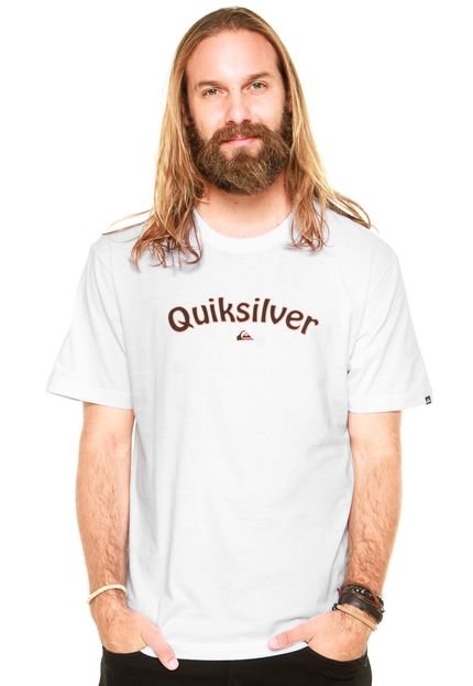 Camiseta Quiksilver Da Man Branca - Marca Quiksilver