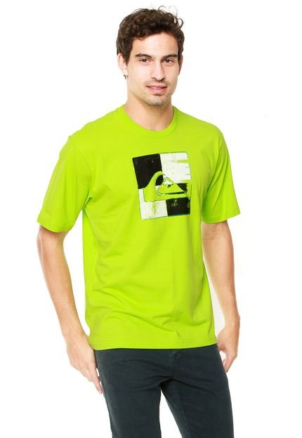 Camiseta Quiksilver Danger Verde - Marca Quiksilver