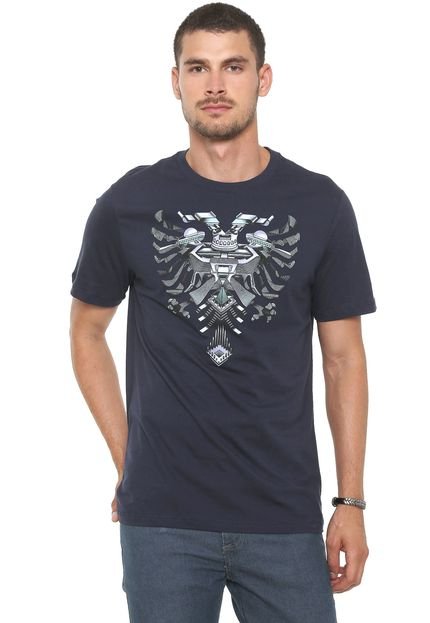 Camiseta Cavalera Águia Game Azul-marinho - Marca Cavalera