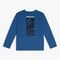 Camiseta Infantil Menino Estampa Lettering Kyly Azul - Marca Kyly