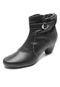 Bota DAFITI SHOES Fivela Preto - Marca DAFITI SHOES