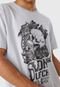 Camiseta Von Dutch Skull & Roses Cinza - Marca Von Dutch 