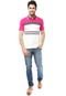 Camisa Polo Sommer Stripe Rosa - Marca Sommer