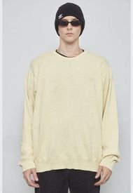 Sweater Casual Reciclado Amarillo Izod (Producto De Segunda Mano)