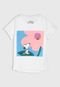 Camiseta Tricae por Snoopy Infantil Tal Mãe Tal Filha Estampada Off-White - Marca Tricae por Snoopy
