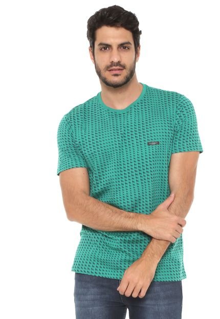 Camiseta Acostamento Estampada Verde - Marca Acostamento