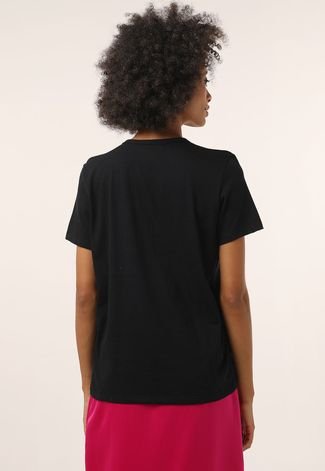 Camiseta Colcci Logo Preta