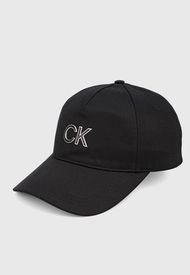 Gorra Negro-Plateado Calvin Klein