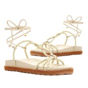 Sandália Papete Couro Off White Cecconello 2279001-2 - Marca Cecconello