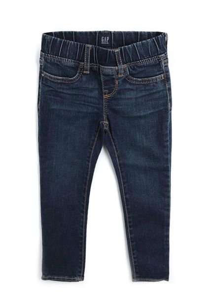 Calça Jeans GAP Menina Lisa Azul-Marinho - Marca GAP