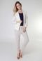 Blazer MNG Barcelona Moka Off-White - Marca MNG Barcelona